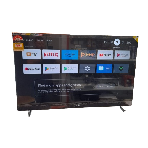 JVC 43 Inch 4K QLED Android Smart Television LT-43NQ7155A With Remote Pickup Only (GE)