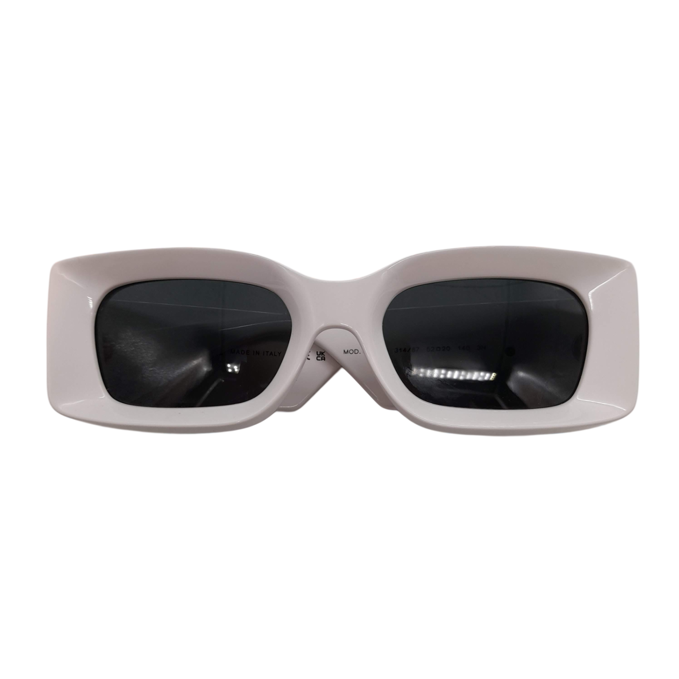 White Versace Sunglasses VE4474-U + Box + Cover + Certificate