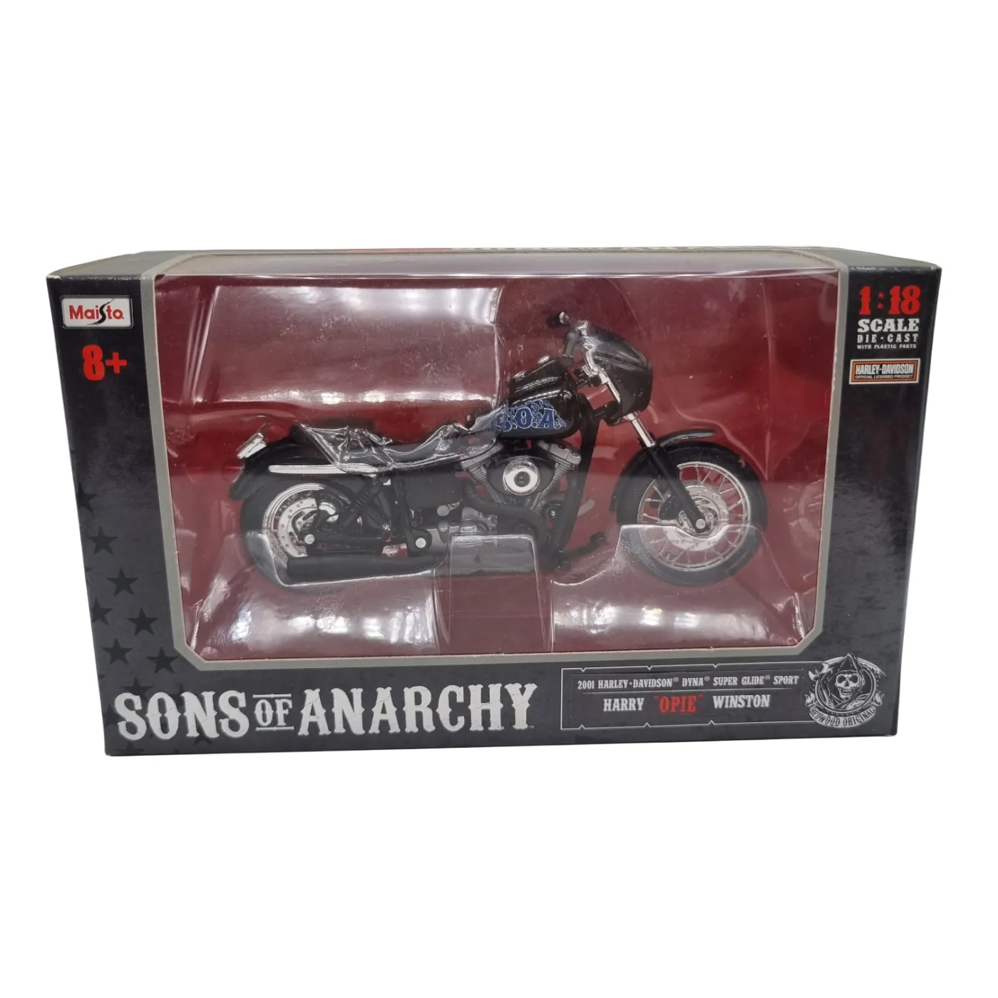 Maisto Sons of Anarchy 1:18 Model Car – Harry “Opie” Winston (WR1364646)