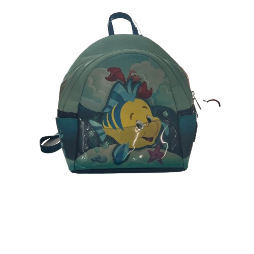 Loungefly Flounder and Sebastian Backpack (MK)