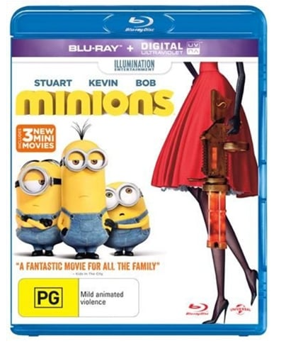 Minion Blu Ray Only – Very Good Conditon (CP)