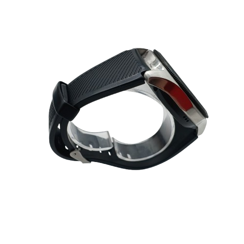 Samsung Galaxy Watch SM-R800, Silver, Acceptable Condition, Missing Button Covers, With Box, Charger + Spare Straps (WR 1376171_