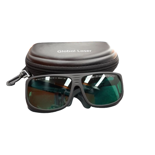Global Laser 1990-01-000 Safety Glasses Black (MR)