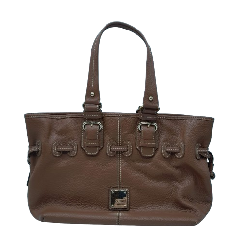 Dooney & Burke Chiara Tan Satchel Bag Womens ( GE )