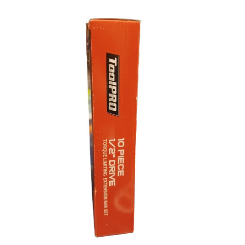 ToolPRO Torque Limiting Extension Bar Set 1/2″ Drive 10 Piece (lel)