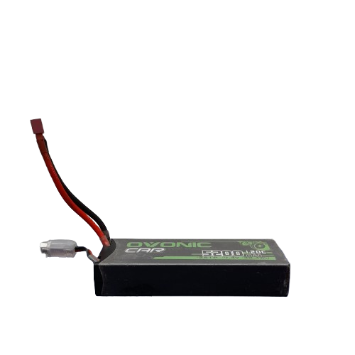 Ovonic 3S 5200mAh 130C LiPo Battery with XT60 to TRA Plug for 1/10 RC Slash Rustler Stampede (Good Condition) (MR)