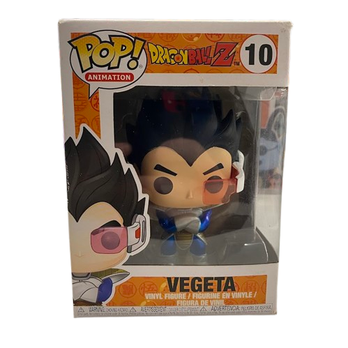 Vegeta – Dragonball Z  Pop Vinyl – 10 – Unopen. (NG 1386774)