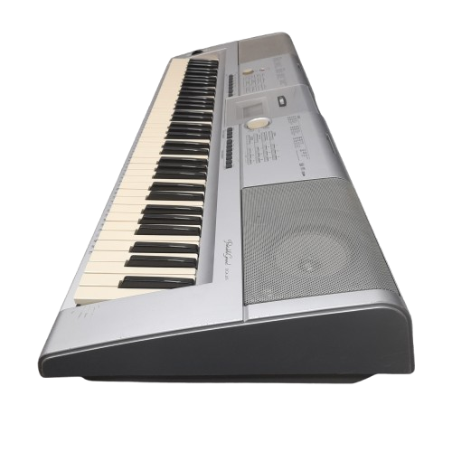 Yamaha DGX-205 Portable Grand Keyboard Silver (With Power Supply) (LN)