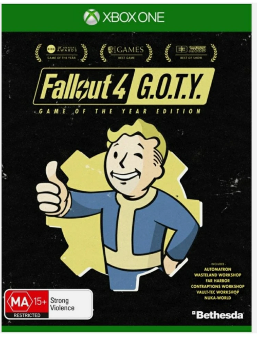 Xbox One Game – Fallout 4 G.O.T.Y Edition – Good Condition With Manual (CP)