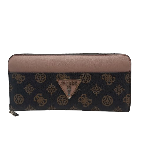 Ladies Guess Wallet Brown/Pink