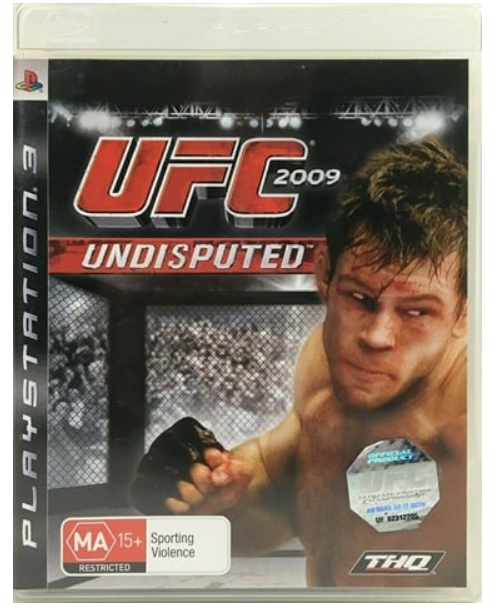 UFC 2009 Undisputed Playstation 3 Game Good Condition No Manual (CP-1354301)