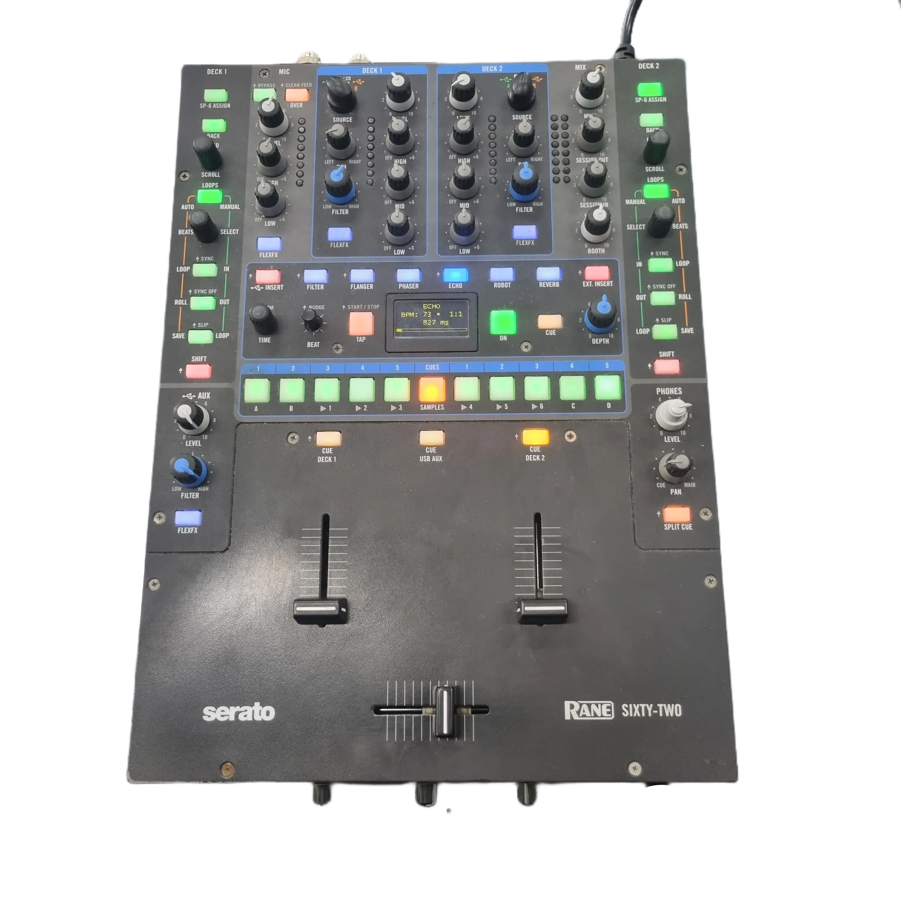 Rane Sixty Two 2 Channel Mixer – Battle DJ Mixer – Serato