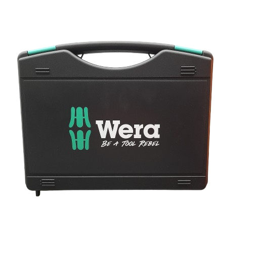 Wera Torque Screwdriver & Bit Set, 0.3 → 6Nm, ± 6 % Accuracy (JN)