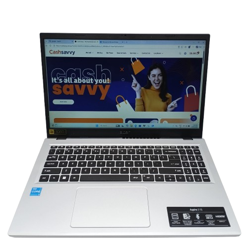 Acer Aspire 3 15 Laptop 256GB Silver (With Charger + Carry Bag) (CP)
