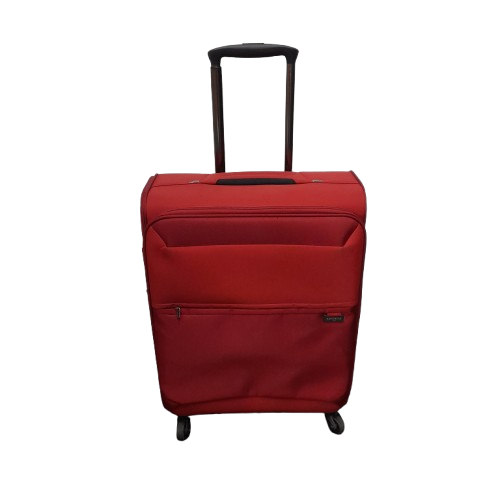 Samsonite Spinner 55/20 Red Fabric Suitcase (LN)