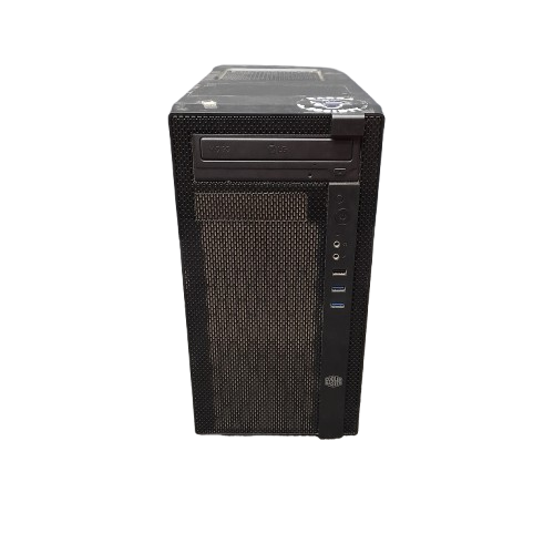 Cooler Master Custom Computer Intel Core i3 8GB RAM 128GB SSD 1TB HDD Windows 10 Black (LN)