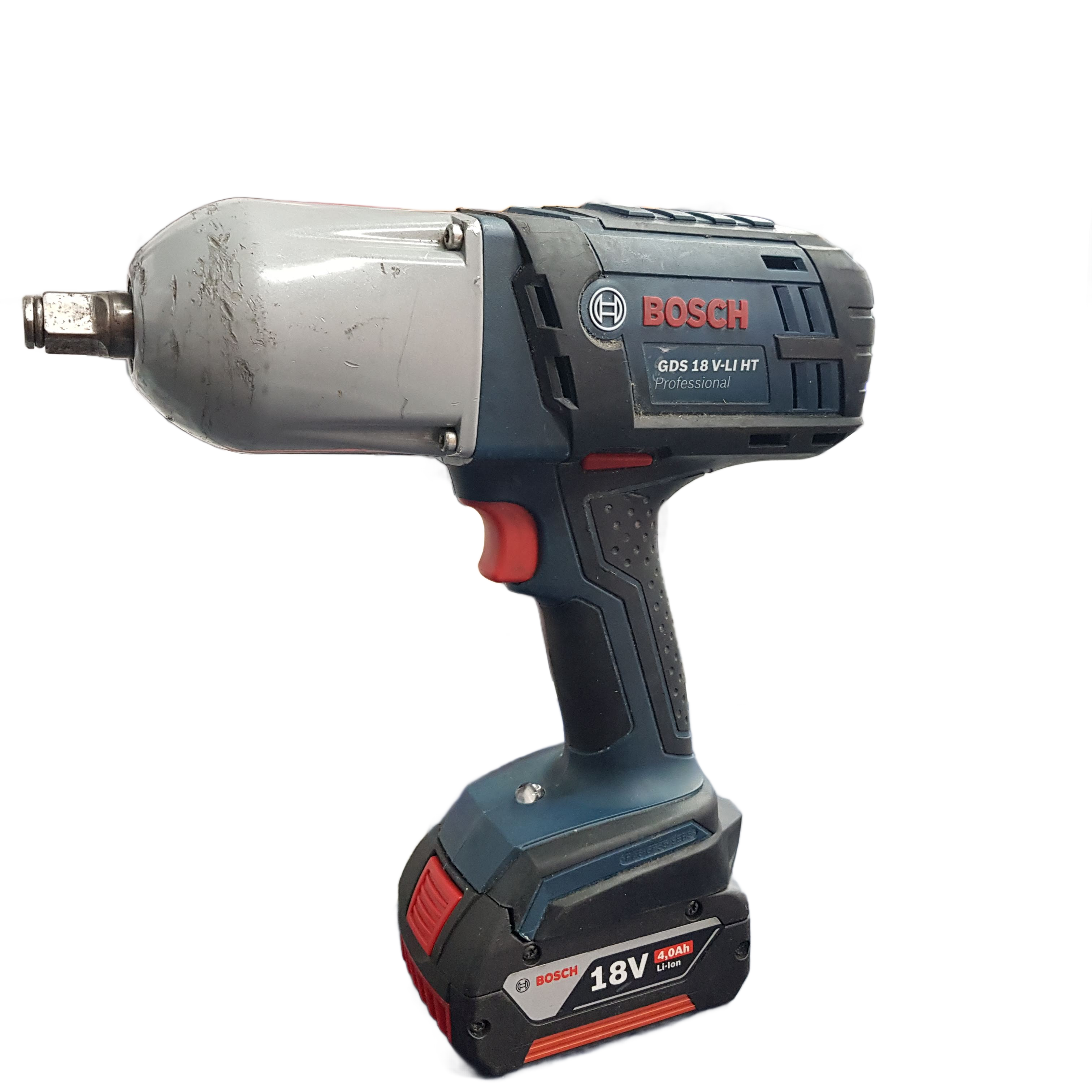 Bosch Rattle Gun 601JBL301 Green With Battery And Charger **SECOND HAND ** (MR1418462)