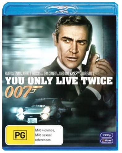 You Only Live Twice 007 Bluray – Good Condition In Case (LE)
