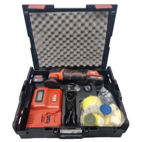 FLEX Polisher PXE 80 10.8EC Cordless Mini Polisher Kit (WR 1346727)