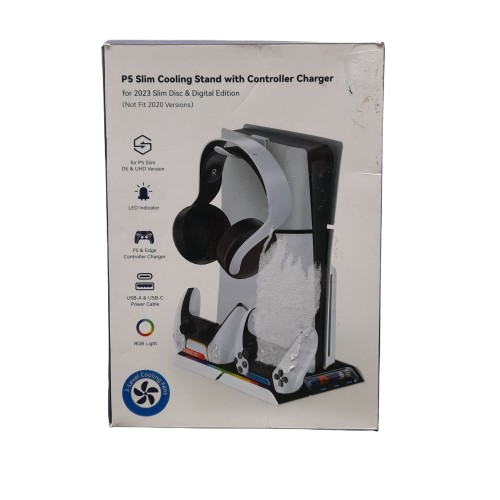 PS5 Slim Cooling Stand with Controller Charger (AU18 KO-P5333) (JN)