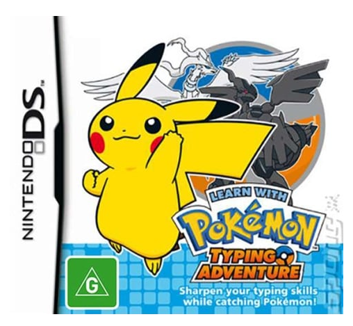 Pokemon Typing adventure Nintendo Ds cartridge Only (No keyboard ) (CP)