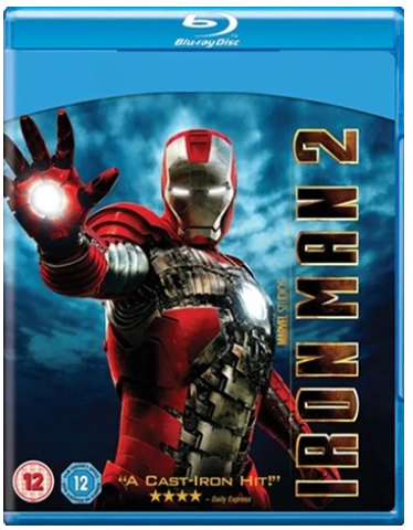 Iron Man 2 Blu Ray – Good Condition