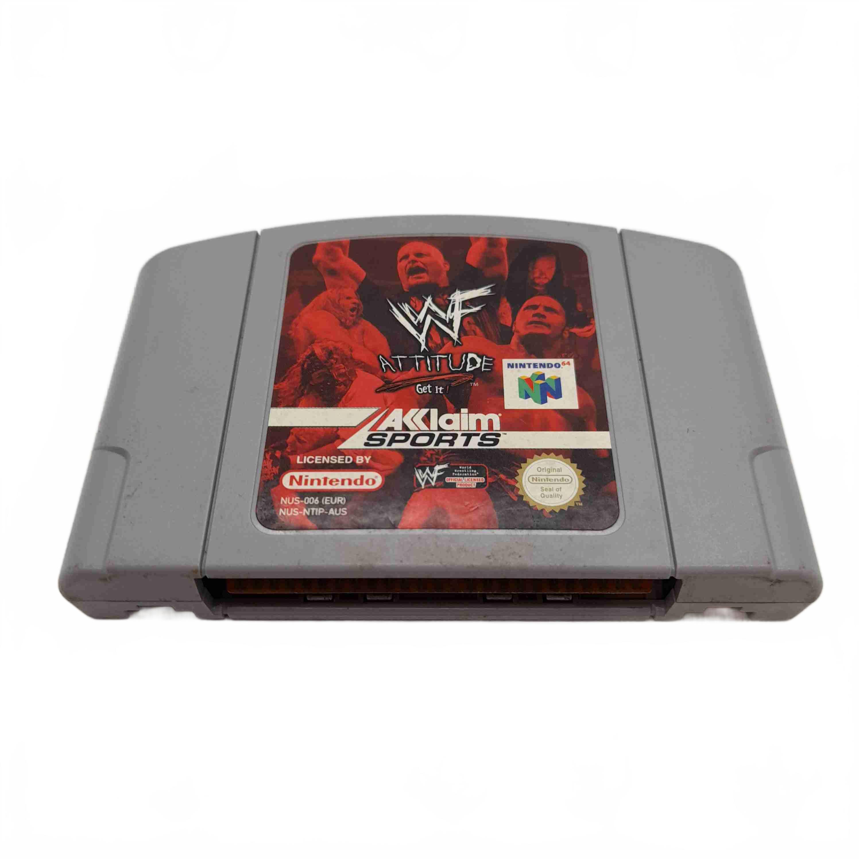 Nintendo 54 WWF Attitude Game Cartridge Only (WL 1429105)