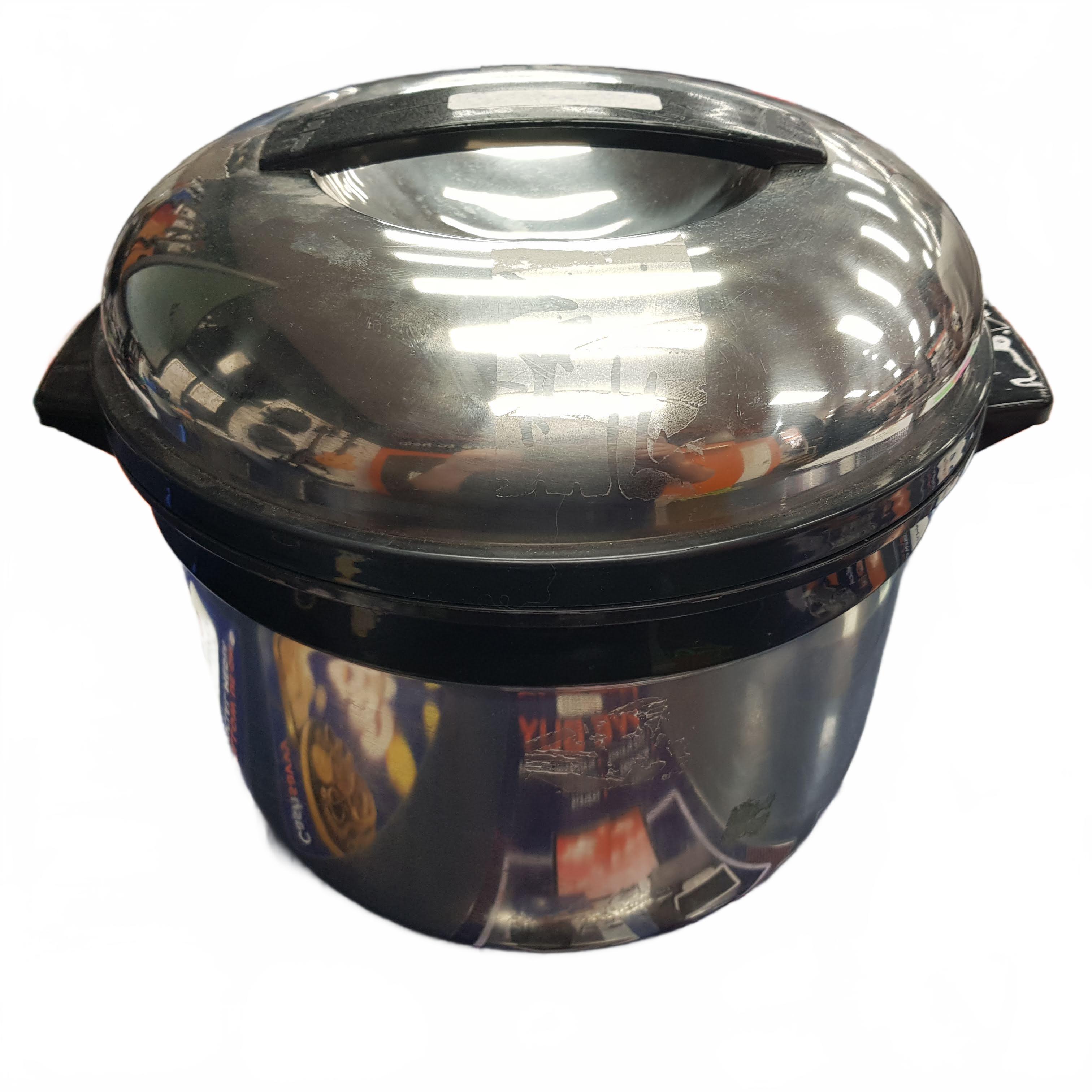 Singer Kitchen Pot Silver With 2 Lids And Basket (1430729) (MR)