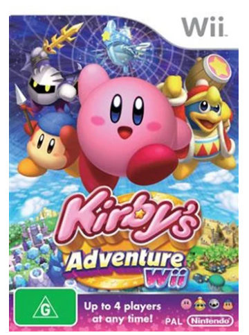 Kirby’s Adventure Nintendo Wii Game – Acceptable With Manual