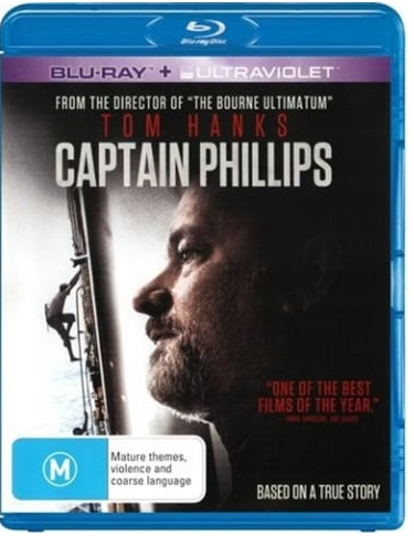 Captain Phillips Blu Ray Good Condition (CP)