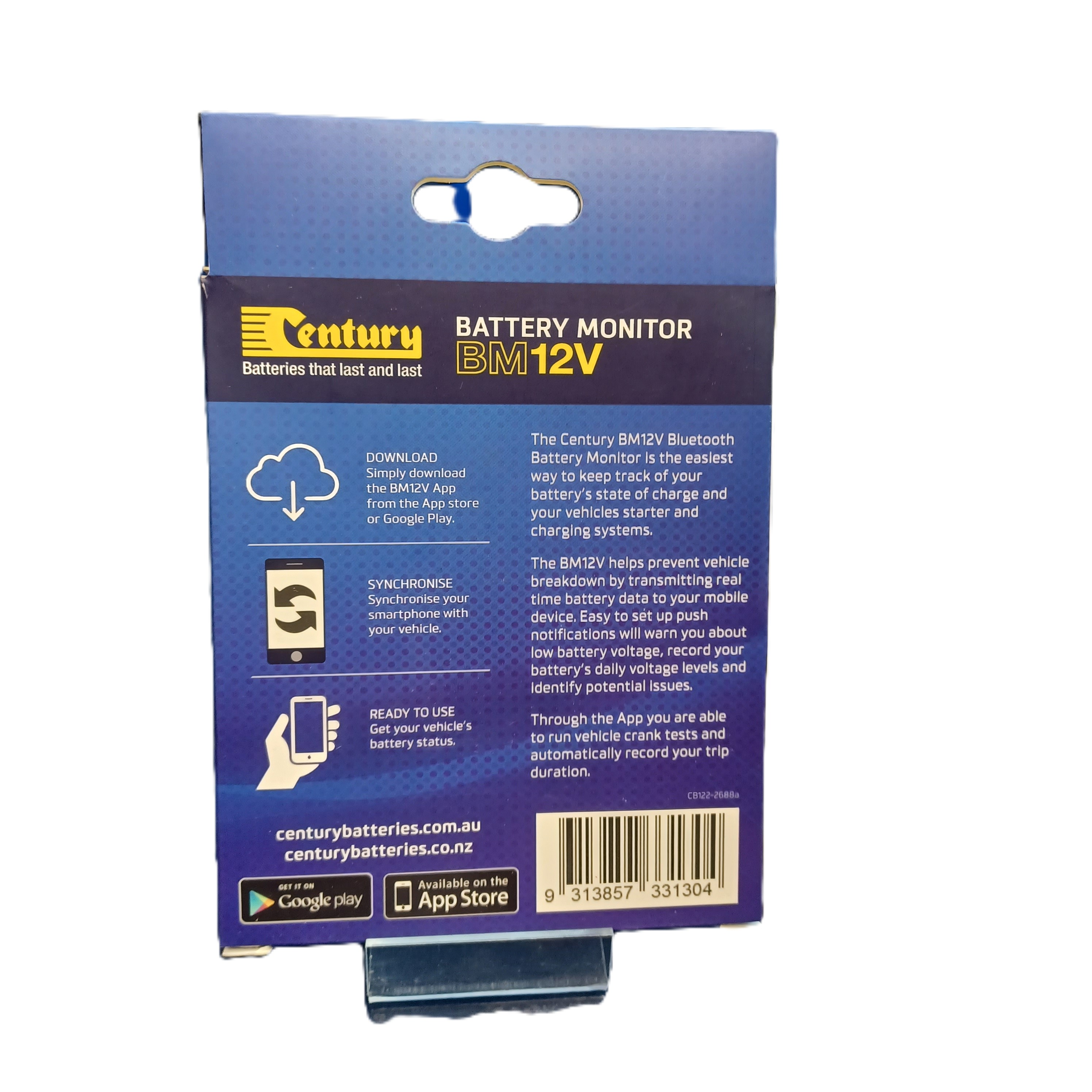Century Battery Monitor BM 12v (LE)
