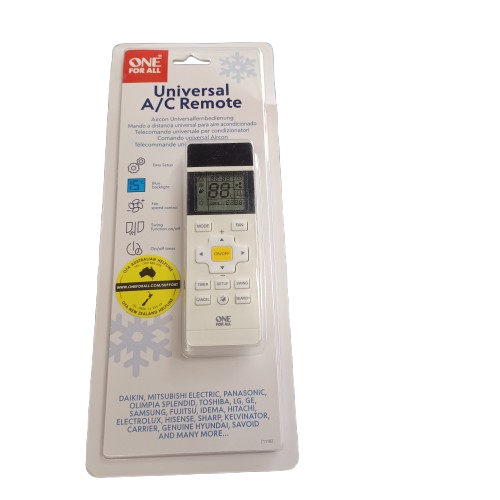 One For All Universal A/C Remote 711183 ( LE )