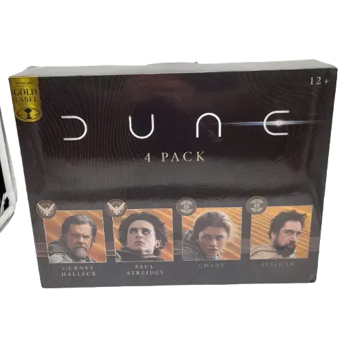 Dune Gold Label Pt 2 4 Pack Figures – Gurney Halleck , Paul Atreides , Chani , Stilgar – Mcfarlane