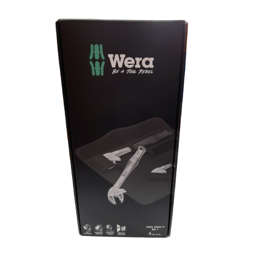 Wera 020110 6004 Joker 4 Set 1 Self-Setting Spanner Set (LN)