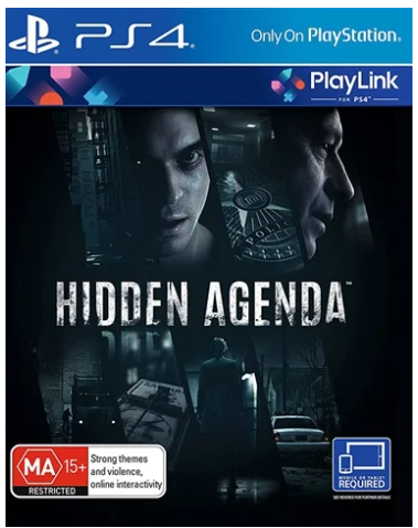 Hidden Agenda Playstation 4 Game – Very Good Condition  No Manual