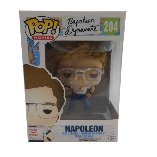 Napoleon, Napoleon Dynamite Funko Pop Number 204 In hard Case (CP1353353)