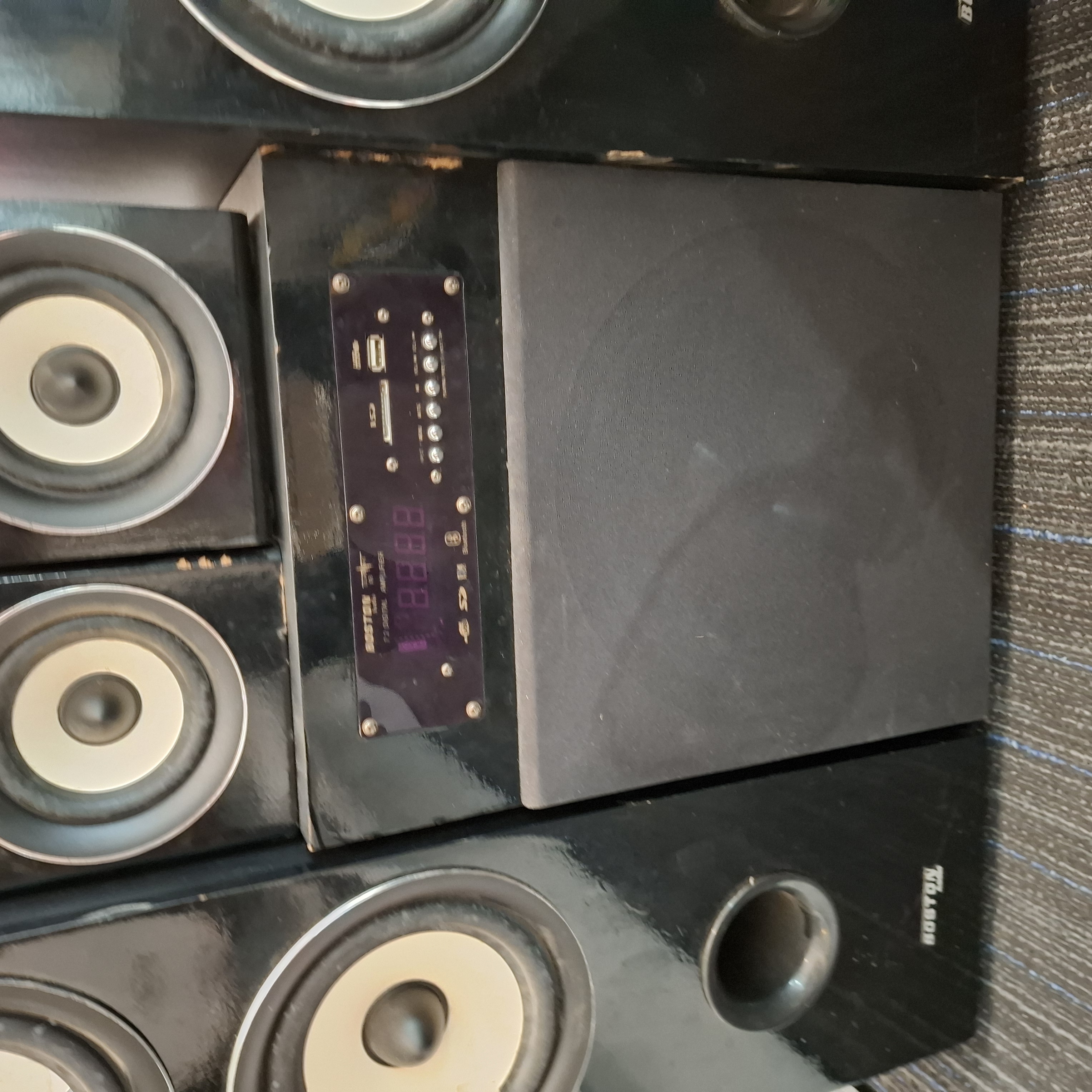 Boston Audio Stereo Amplifier X8 Black (JN) Pickup Only