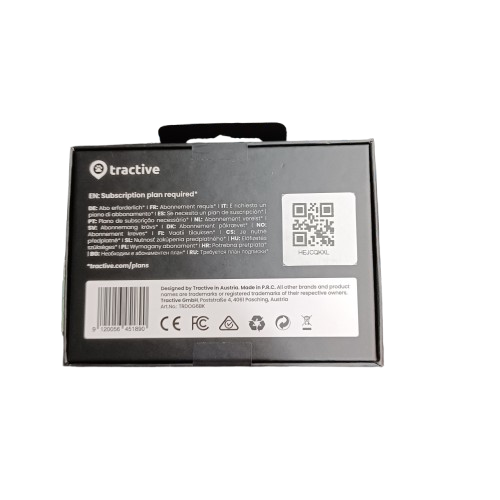 Tractive GPS & Health Tracker for Dogs Tractive GPS Tracker Dog 6 (Black)