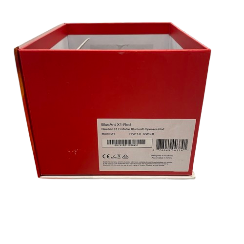 BlueAnt X1 Bluetooth Speaker Red (NG)