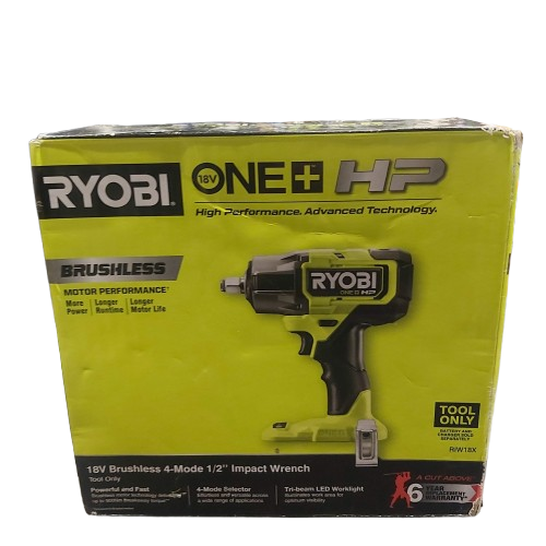Ryobi 18V ONE+ HP Brushless 1600Nm Impact Wrench Skin Only New RIW18X