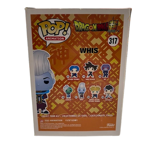 Whis – Dragonball Super Pop Vinyl – 317 – Unopen. (NG)