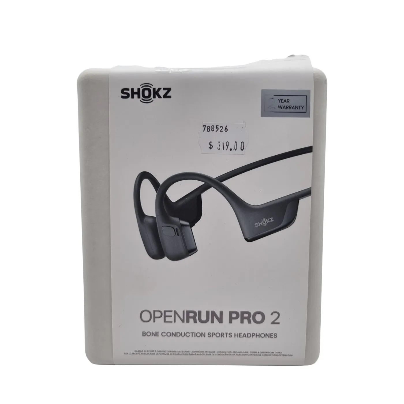 Shokz Earphones OpenRun Pro 2 In box + Carry case + Charger