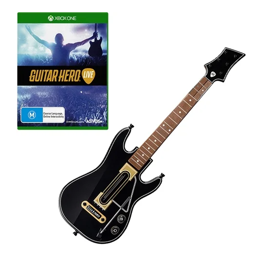 Activision Xbox One Guitar Hero Live – Guitar Controller And Game + USB Dongle (WR 1408566)