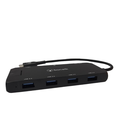 Bonelk Multi Hub 8 In 1 ELK-80053 Black In The Box (LN)