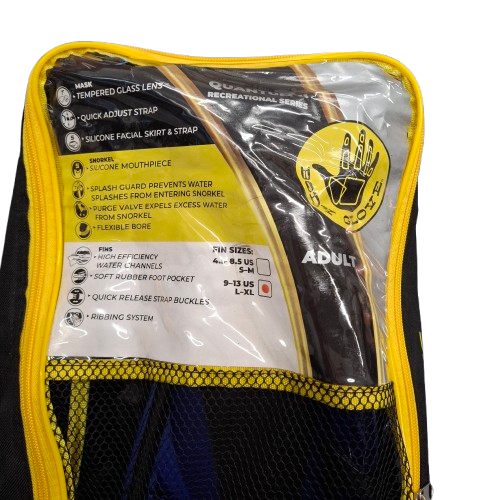 Body Glove Snorkelling Kit – Quantum 2 Recreaction Series (JN)