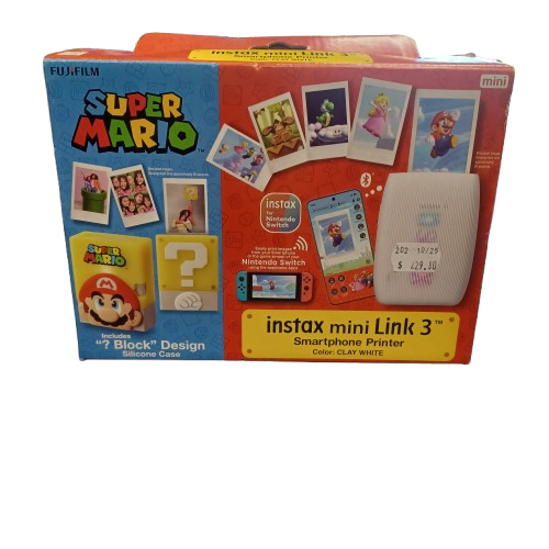 Instax Mini Link 3 Smartphone Printer Super Mario Edition ( LE )