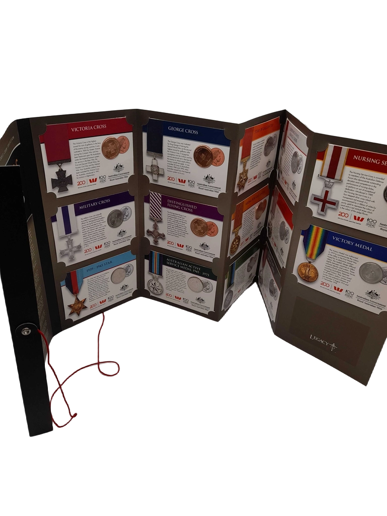 Official 2017 Coin Collection Legends Of The Anzacs Med Coins 17 Coins Immaculate Condition (WL1430116)