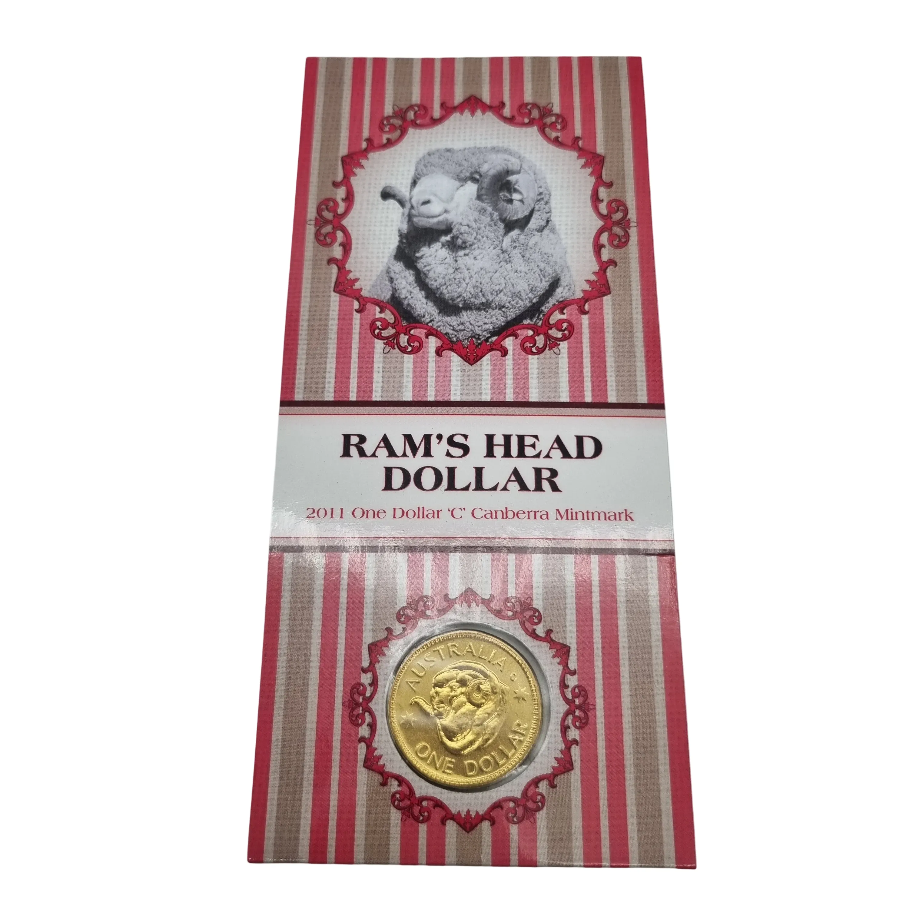 2011 RAMS Head ‘C’ Mintmark Ten Dollar 1/10oz Gold Proof Coin