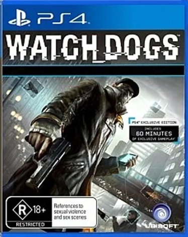 Watchdogs PlayStation 4 Good Condition with Manual (MR)