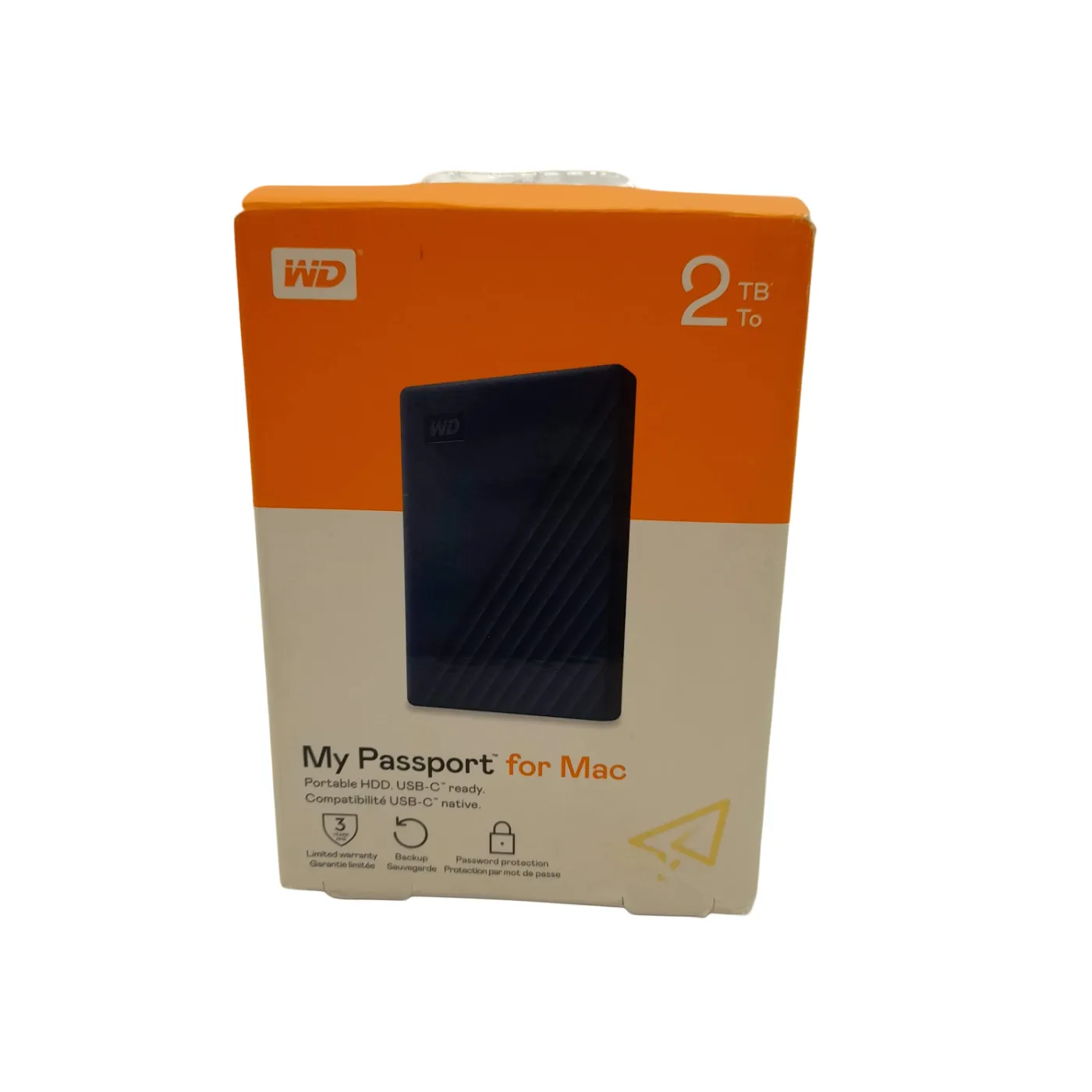WD My Passport for Mac 2TB 電源投入43回 2 TB ブルー My Passport for Mac | Western Digital